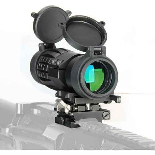 New Optic Sight 3X Scope Metal Compact Hunting Riflescope Sights Flip Up Cover Fit For 20MM Rail Outdoor activities