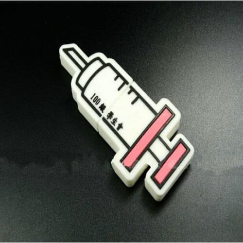 Hot Selling emulational Doctor Syringe USB Flash Drive njector Pen Drive fashion pendrive 8GB/16GB Wholesale with retail box