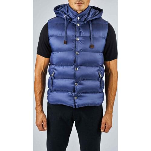 Zanebono Hooded Vests For Men