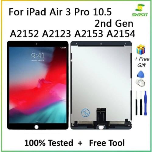 LCD Display For iPad Air 3 2019 A2152 A2123 A2153 A2154 Touch Screen Digitizer Assembly LCD For iPad air 3 Pro 10.5 2nd Gen