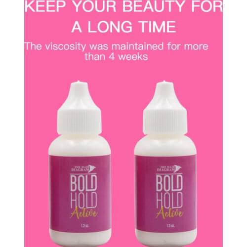 1.3oz(38ML) Cream Lace Wig Glue Waterproof Adhesive for Lace Wigs / Toupee / Hair Closure