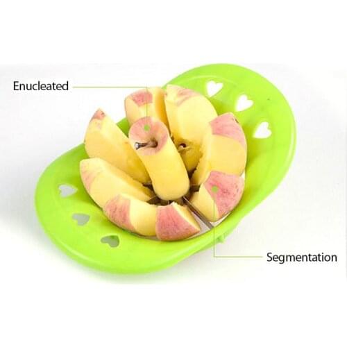 1PC Kitchen Accessories Stainless Steel Apple Cutter Slicer Vegetable Fruit Tool Fruit Slicer Kitchen Gadget Kitchen Accessories