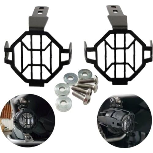 2x Motorcycle Fog Lights Foglights Cover for BMW R1200GS ADV Adventure F800GS