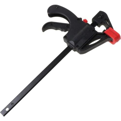 5pcs/set 4/6 Inches F-shaped Fixed Clip Spring Carpentry Handle Fast Clamp