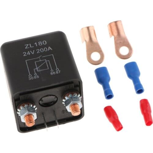 Car Truck Boat 24V 200A Heavy Duty Split Charge Starter Relay With Teminal