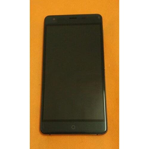 Used Original Touch screen + LCD display + Frame for Ulefone Power MTK6753 Octa Core 5.5 inch FHD 1920x1080 Free shipping