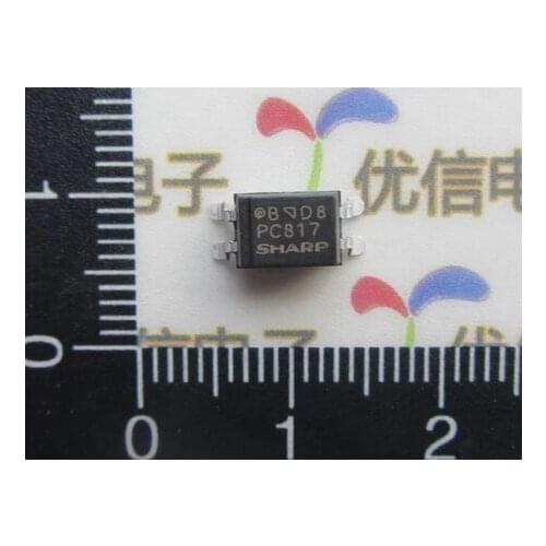 Free shipping New original For SHARP PC817B B-Class / optical isolator IC For SHARP / optocoupler IC PC817B SOP-4
