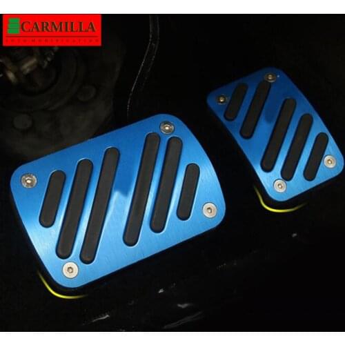 Carmilla AT Car Pedals for Peugeot 3008 GT SUV 2016 2017 2018 2019 2020 2021 Auto Parts Brake Gas Pedal Protection Cover
