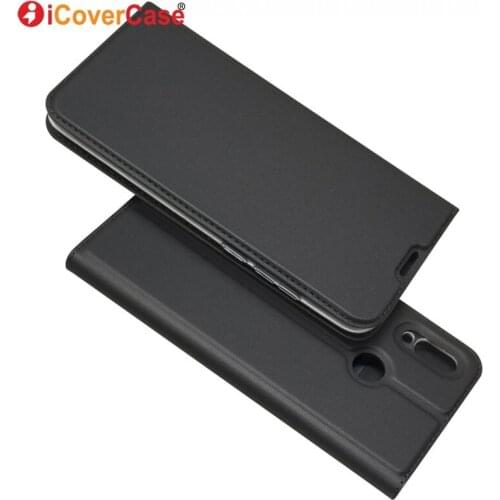 For Huawei P smart 2019 Case 6.21'' Leather Wallet Book Cover Magnetic Flip Coque PSmart plus P smart+ 2019 Phone Bag Accessory