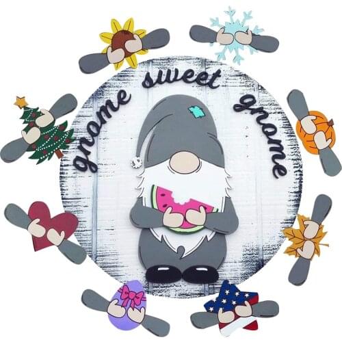 Gnome Welcome Door ing Sign Plaque Gnome Wall Sign Yard Indoor Outdoor Garden Window Home ing Sign