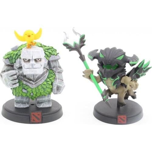 10cm Dota 2 Game Character Harbinger & Tiny PVC Action Figures Collection dota2 Toys