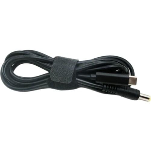 USB Type C to DC 7.4*5.0 to round port PD 65W cable fast charging cable suitable for Dell laptop decoy power cord adapter