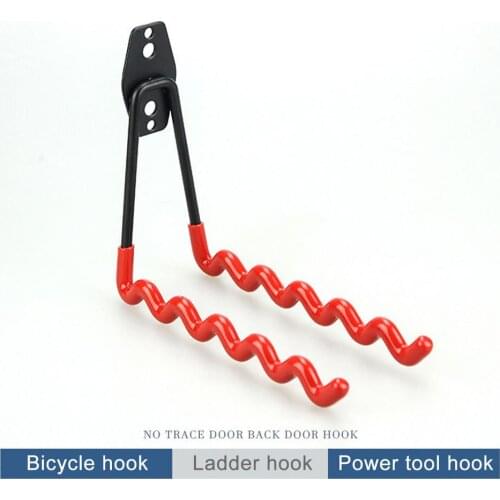 Home Hook Wall Mount Garage Bike Hanger Hook Heavy Duty Metal Hooks For Hanging Tools Organizer Hooks Warehouse Storage Tool