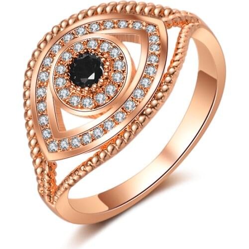 Fashion Jewelry Princess Cut Prong Setting Yellow Cubic Zirconia Gold Color Engagement Wedding Party Leaves Gift Rings