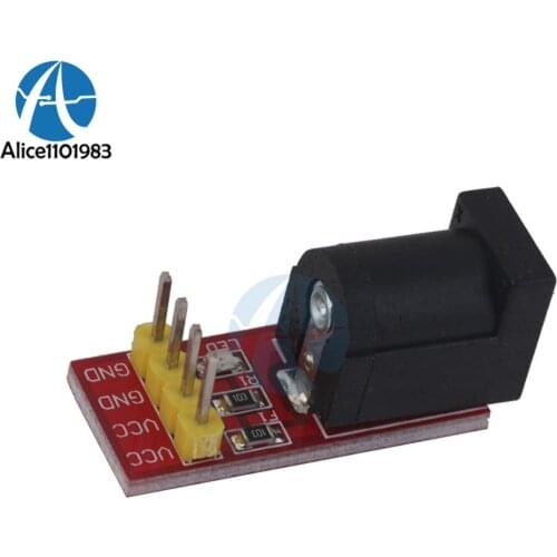 Power Supply Module DC Jack Socket Power Supply Module DC Power Adapter Board For Arduino