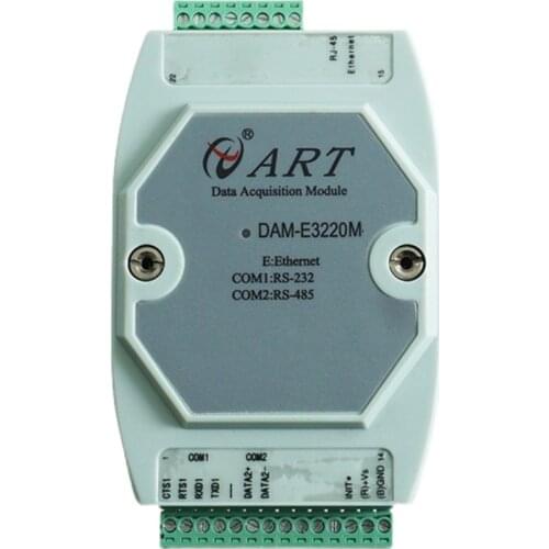 RS232/RS485 to ethernet module,Serial Device Network-attached Servers, Din Rail Adam Module, replace MOXA NPort 5110