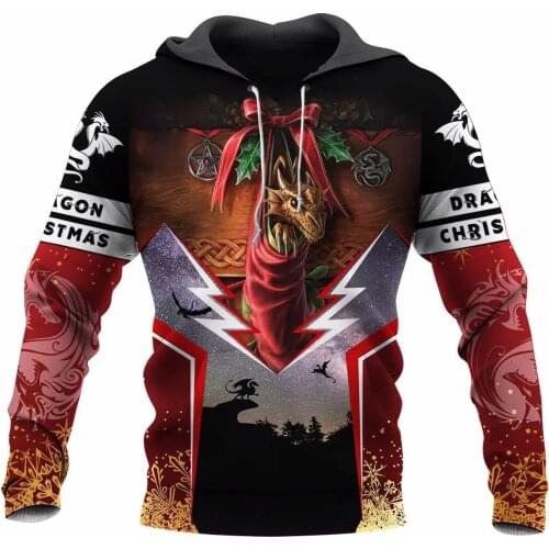 2021 Fashion 3D Tattoo and Dungeon Dragon Hoodie For Men/Women Sweatshirt Spring/Autumn Casual Pullover Zipper Streetwear