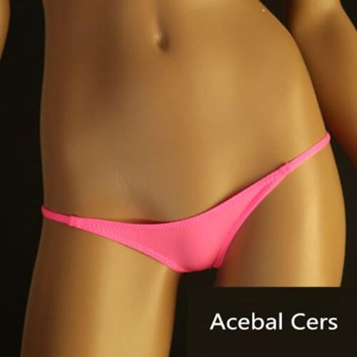 2017 Acebal Cers Brand gay men underwear Mens T-Shirt Sexy Nylon High Elastic Underwear Gauze Gay tangas and String G Low Men