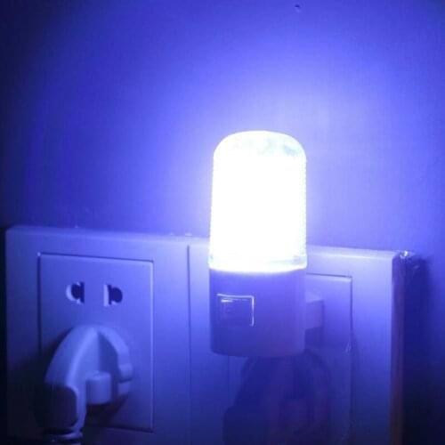 Wall-mounted Plug-in with Switch Creative Energy-saving Night Light Bedroom Household Living Room Night Light Plug Lighting Bulb