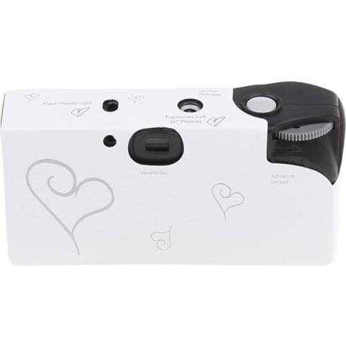 2021 New 36 Photos Disposable Film Camera Flash Power Single Use Once Take Pictures Tool Party Wedding Souvenirs Gift