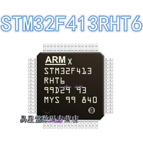 1PCS 100% new original authentic STM32F413RHT6 QFP-64 32F413RHT6 QFP64 32-bit microcontroller chip