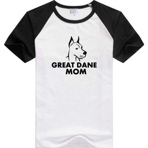 Great Dane Mom short sleeve casual Men/Women T-shirt Comfortable Tshirt tee funny design GA338