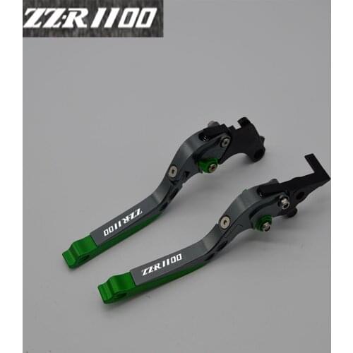 Yang hua CNC Folding&Extending Brake Clutch Levers For Kawasaki ZZ-R1100 ZZR 1100 1990-1992
