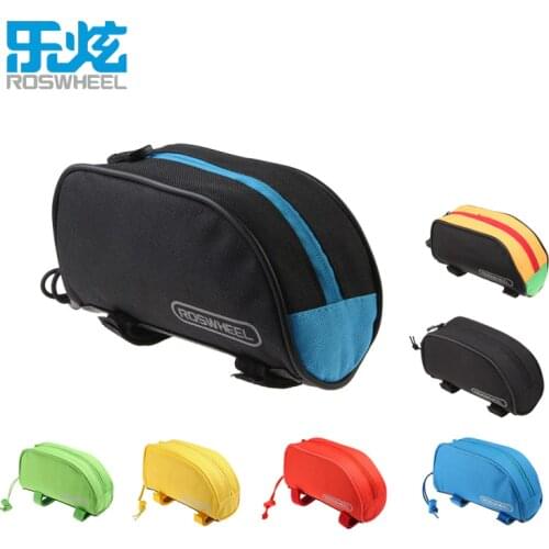 Roswheel 600D Polyester PVC Outdoor MTB Road Bike Cycling Bicycle Frame Pannier Front UPPER Tube Package Bike Beam Saddle Bag