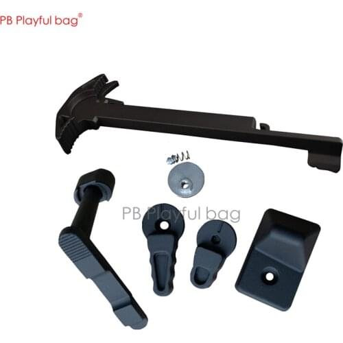 Outdoor sports tactics DIY case water bullet gun parts precision case upgrade material pulling handle fast and slow qd39
