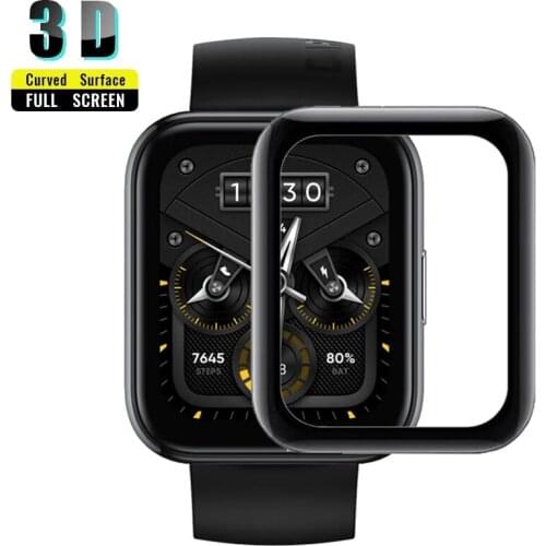 2PCS 3D Curved Soft Protective Film Cover Protection For Realme Watch 2/2 Pro Smartwatch Full LCD Display Screen Protector Cover