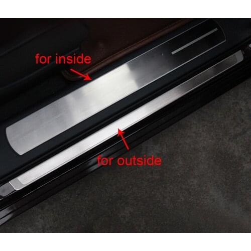 4pcs for Renault koleos 2009-2015 Threshold bar welcome pedal