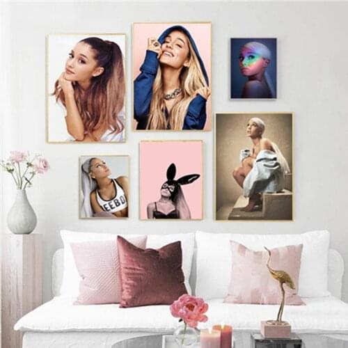 5D Diamond Painting Ariana Grande Sexy Star Singer Beauty Diamond Embroidery Poster Full Diamond Cross Stitch Kit Mosaic Home