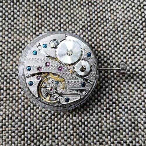 Watch accessories seagull ST3601 homemade 6497 movement fine tuning manual up-chain two-pin semi-mechanical movement