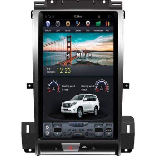 Tesla style Big screen car navigator 2k HD gps for Ford Taurus 2012+ NO CD DVD player luxury Multi-functional multimedia radio