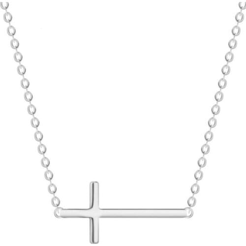 Bohemian Vintage Long Cross Necklaces For Women Charm Choker Necklace Boho Jewelry New Christmas Gifts