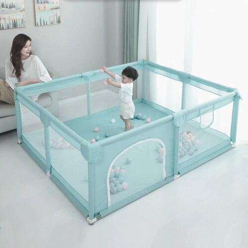 66CM Height Indoor Playground PVC Baby Safety Fence Large And Baby Playpen Play Yard for Infant Toddlers Game Fence