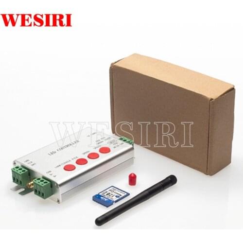 H806SB LED SD Card WIFI SPI Controller Max 2048 Pixels Controlled Support WS2811/WS2812B/UCS1903/SK6812/LPD8806/APA102/WS2801