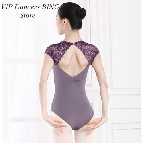 Lace Ballet Bodysuit Adult Gymnastics Leotard Stage Costume Ballerina Swimsuit Classical Dancer Outfit Designer Clothes JL3158