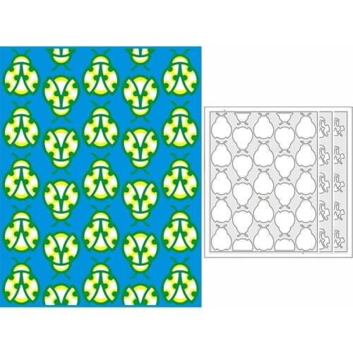 New 2021 Layering Ladybug Template Metal Cutting Dies for DIY Scrapbooking and Card Making Decorative Embossing Craft No Stamps