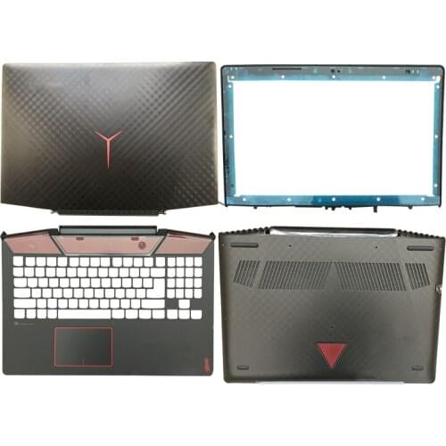 Original New Laptop LCD Back Cover/Front Bezel/Hinges/Palmrest/Bottom Case For Lenovo Legion Y720 Y720-15 Y720-15IKB