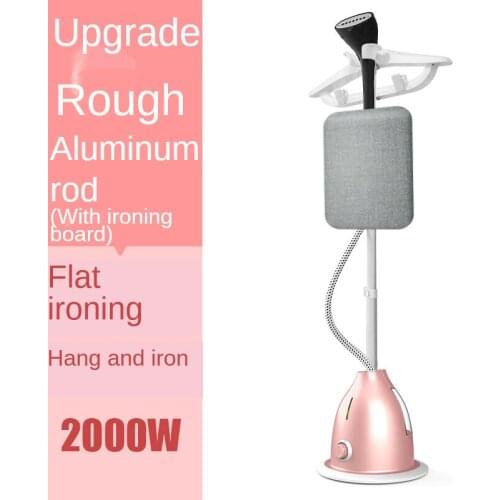 2000W Upright & Handheld Garment Steamer 1.8L Fabric Clothing Ironing Machine Wrinkle Remover 10 Gear Adjustable With Ironing