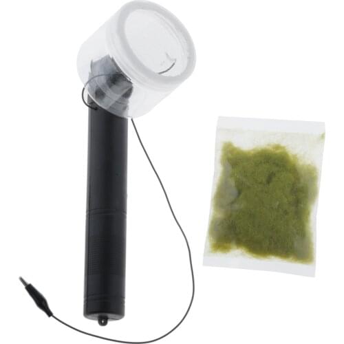 Portable Static Grass Flock Electrostatic Flocking Machine Home Craft DIY