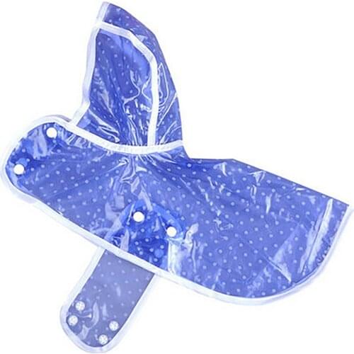 Outdoor Transparent Waterproof Fashion Puppy Pet Raincoat Dog Raincoat Hooded Pet Raincoat for Small Medium Large Dog