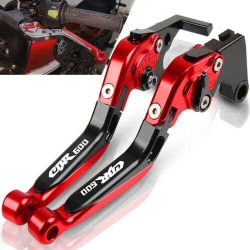 For HONDA CBR600 1991 1992 1993 1994 1995 1996 1997 1998 Motorcycle Adjustable Extendable Foldable Brake Clutch Levers CBR 600