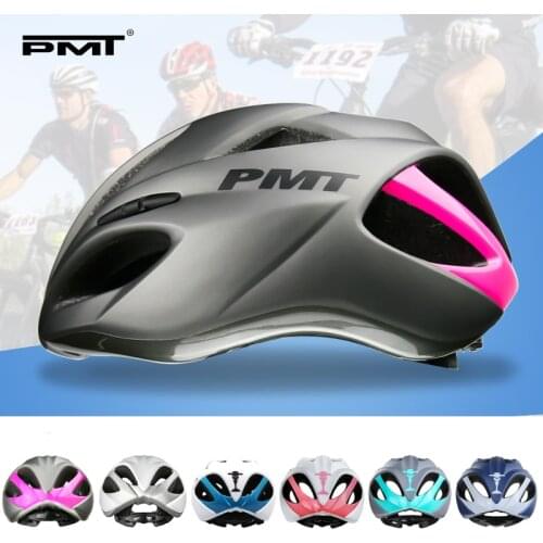 PMT Aero Road Bike Helmet Unisex In-mold Ultralight Breathable Riding Racing Time-Trial Helmet Casco Ciclismo bicycle equipment