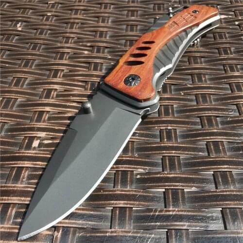 Pocket Knife Fold 8cr15mov Steel Knife Sharp Durable Hunting Tactical Folding Knives for Outdoor Survival, Camping and EDC