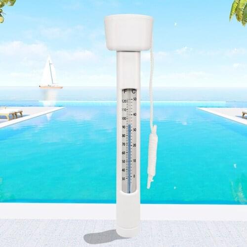 Pool Thermometer Swim SPA Pond Tub Waterproof Floating Temperature Meter Swimming Water Thermometer For Spas Hot Tubs Fish Pond