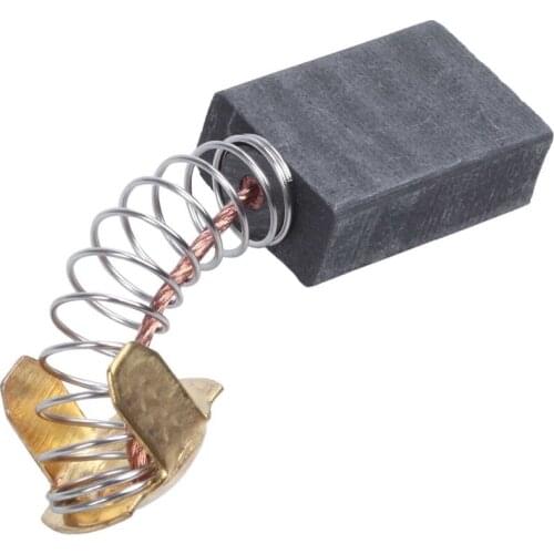 10 Pcs 17×13×7mm Power Tool Motor Carbon Brush 999038 for Hitachi Black+gold+silver