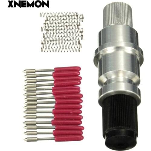 XNEMON High Hardness Graphtec CB09 Silhouette Cameo Holder + 15Pcs Blades Vinyl Cutter Plotter 45 Degree