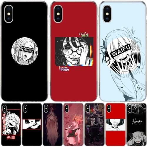 Anime Girl waifu Sugoi Senpai Japan Phone Case For Iphone 11 12 Mini Pro XS Max XR X 8 7 6 6S Plus SE 2020 5 5S SE Cover Shell C